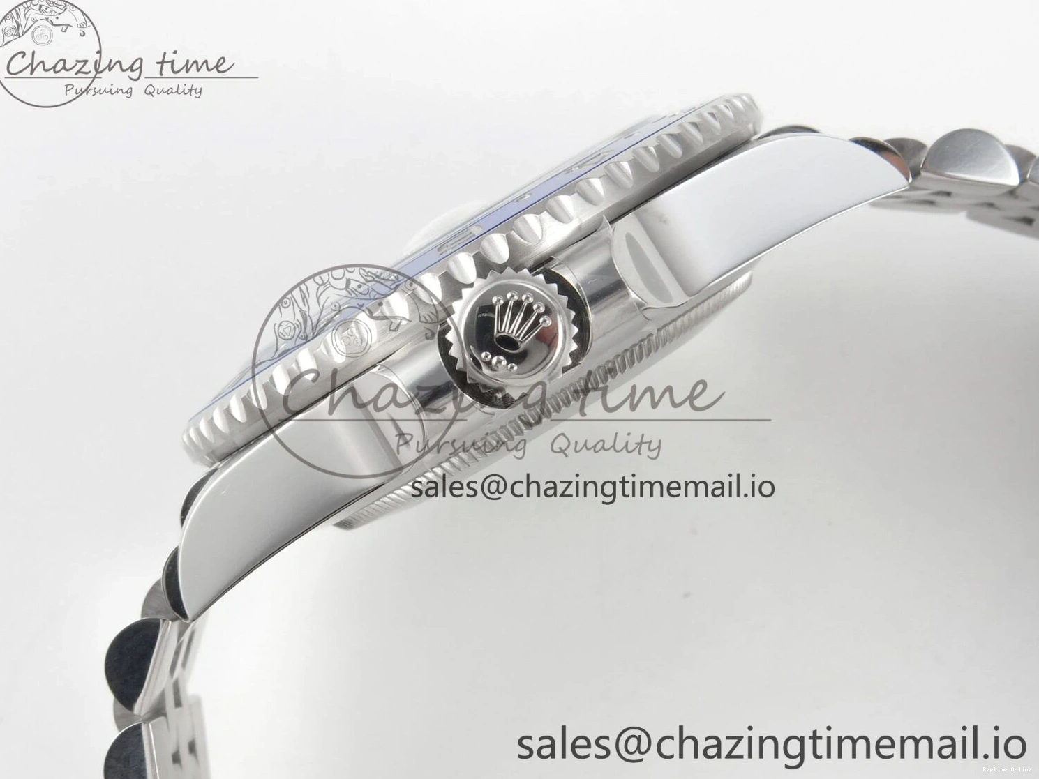 0207 Original GMT-Master II 126716 BLAKEN 904L 1:1 Best Edition Meteorite Dial on SS Jubilee Bracelet SH 177